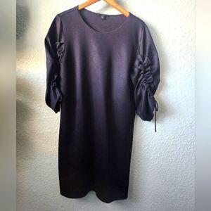 COS Dress rushed sleeves boxi Contemporary minimalist lagenlook